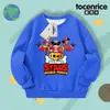 Sudadera Nueva para Niños Transfronteriza 2024 Estilo Primavera y Otoño Top Infantil Ropa para Niños Camiseta Básica Temporada de Otoño