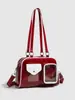 Bolso Ita de Diseño de Nicho Estilo Japonés y Coreano, Gran Capacidad, Adecuado para Viajar al Trabajo, Simple y Versátil para el Uso Diario, Bolso Tote de Hombro Único Cruzado