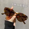 Nuevas gafas de sol superventas de Xiaohongshu gafas de moda para viajar estilo de moda moderno gafas de sol de celebridad de internet exquisitas y a la moda