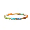 Pulsera tejida de hilo irregular de piedra natural Emperor Redonda Transfronteriza Ajustable Exquisita Joyería de Pulsera de Cuentas para Mujeres Hombres