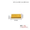 Decoración de lingote de oro de simulación ladrillo de oro falso bloque de oro muestra chapada en oro bancario lingote de oro chino accesorios regalo de escritorio