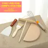 Herramientas para panqueques, rastrillo de bambú, plancha, panqueque de empuje, libélula de bambú, raspador para panqueques, cepillo para panqueques, cepillo para frutas, venta de pastel de huevo