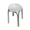 Mesa Barbacoa Mesa para Fondue de Acero Inoxidable Mesa para Cocina de Gas o Inducción Mesa y Silla Restaurante Barbacoa Mesa de Comedor Plegable Generosa Mesa Mesa Redonda Pequeña