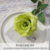 Rosa Diamante de Cabeza Sencilla Simulada Flor Falsa Flor de Piso para Boda Salón de Bodas Floral Decorativo de Alta Gama Flor Artificial de Plástico