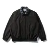 Rumen Marca de Moda Retro Americana Chaqueta de Trabajo de Cuadros Falsa de Dos Piezas para Hombre Otoño Holgada Patchwork Chaqueta Casual para Pareja