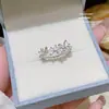 Anillos de Diseño de Nicho para Mujer, Anillos Ajustables Elegantes, Anillos Abiertos Personalizados de Lujo Ligero de Gama Alta para Dedo Índice Venta al por Mayor