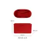 LiquidaciónBolsa de almacenamiento de fieltro, bolsa interior, bolsa de maquillaje de escritorio, forro de bolsa de mano, bolsillo interior
