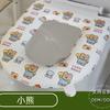 Novo Impresso EVA À Prova D' Água Esfregar Todas As Estações Universal Tapete Do Vaso Sanitário Dos Desenhos Animados Velcro Almofada Do Vaso Sanitário Do Agregado Familiar