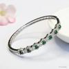 Pulseira de Jadeíta Verde Imperial Cabochão Inlaid Guan Yu Grau Natural A Pulseira de Contas de Jade Transmissão ao Vivo Dropshipping S4122005