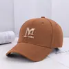 Nueva Moda Primavera y Verano Versátil Gorra de Béisbol Bordada con Letras Inglesas Deportes al Aire Libre Circunferencia de Cabeza Grande Protector Solar Gorra de Pico