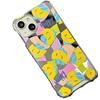 Capa de celular Amarelo Lua espelho Apple 15 para iPhone14promax espelho de maquiagem 13 prateado resistente a quedas 12