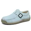 Zapatos de Mujer Transfronterizos de Amazon, Zapatos tipo Mamá de Suela Blanda para Primavera y Verano, Zapatos de Enfermera, Zapatos para Conducir, Zapatos Planos, Zapatos Cómodos para Mujer
