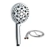 Cabezal de Ducha de Baño Transfronterizo, Pistola de Ducha de Salida Trasera de 9 Funciones, Cabezal de Ducha de Mano, Producto de Fábrica