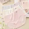 Calcinha Fio Dental Feminina Meibao Lan 8820 de Cintura Média, Sem Costura, Modeladora, Confortável e Macia