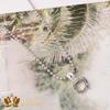 Colgante de cuerda con cadena de Buda de Tailandia, de metal, chapado en oro, con hebilla de esmalte, hebilla universal, cadena de jade esmeralda, caja Thangka Gawu.