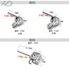 Accesorios para Pendientes de Plata S925 Chapados en Oro Piezas para Pendientes DIY Joyería de Plata Pines para Pendientes Broches con Colgante Incrustado Transfronterizo