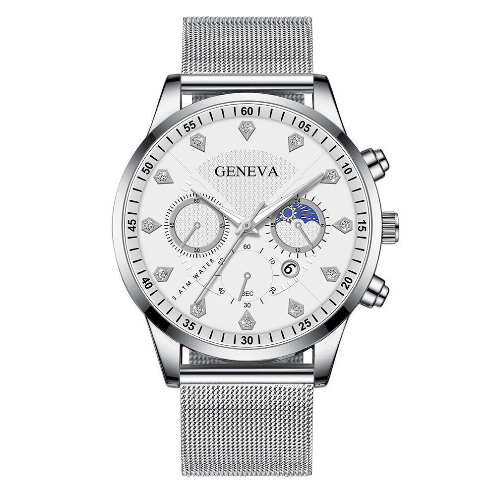 银色网带银壳白面银针