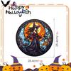 SMJD009-024 Adhesivo de advertencia anticolisión de Halloween transfronterizo Adhesivo de vidrio electrostático colorido Adhesivo de ventana extraíble