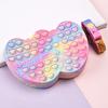 Nuevo bolso bandolera grande de silicona con forma de corazón, mataratas, pionero, niños, puntos de cambio, bolsa de almacenamiento de silicona