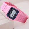 Reloj Digital Deportivo F-91W, Reloj Despertador Luminoso Ligero y Delgado, Reloj Digital para Niños, Reloj Deportivo para Estudiantes de Primaria y Secundaria Fabricante