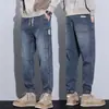 Ropa de Hombre Xintang 2026 Primavera y Otoño Nueva Marca Trendy de Lujo Ligero para Hombre Pantalones Jogger Jeans Ajuste Holgado Pantalones Elásticos