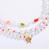 Collar de Perlas Multihilera Mixto de Colores Transfronterizo Europeo y Americano para Mujer, Set Combinado de Cuentas de Arroz de Verano Transfronterizo Europeo y Americano