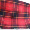 Tela de cuadros teñida en hilo cepillado para otoño e invierno en stock para exportación de ropa, ropa de hombre y mujer, ropa de niño, materiales para pantalones y camisas