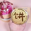 Moeda de Ouro 50mg Ouro Puro 999 Dia das Mães Presente de Princesa para Boa Sorte Presente de Dia dos Namorados para Namorada Atacado Personalização