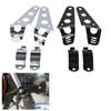 Accesorios Retro Modificados Aplicables Faro Delantero Luz de Giro Soporte Universal Harley Prince Soporte de Lámpara Modificado