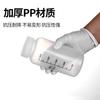 Frasco de reactivo de boca ancha de PP resistente a altas temperaturas 1000 ml Frasco de muestreo de laboratorio Frasco dispensador de químicos Frasco para líquidos Tapa de rosca de PP