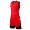 Novos Uniformes de Basquete para Homens e Mulheres, Roupas de Verão para Crianças, Uniformes de Basquete para Adultos, Conjunto de Duas Peças, Roupa Esportiva, Roupa Casual, Fino