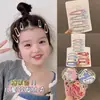 Pinzas de Pelo de Lunares Coloridas Estilo Coreano para Mujer, Pasadores de Pelo de Alta Gama para Niños, Accesorios para el Cabello que No Dañan el Cabello, Pinzas para Flequillo Lateral, Adornos para el Cabello