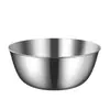 Acero Inoxidable 304 Tazón para Mezclar Lavabo para Lavar Verduras de Cocina con Báscula Lavado y Escurrido de Arroz Tazón para Batir Huevos para Hornear Venta al por Mayor