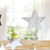4 metros flor de papel de estrella de cinco puntas Flor de papel de estrella estrella de cinco puntas dorada banderín de estrella barra colgante de estrella decoración de boda estrella de cinco puntas