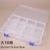 Caja de Almacenamiento Caja de Joyería Accesorios Herramientas Piezas Caja para Collar Anillo Aretes Pulsera Caja de Embalaje Caja DIY Hecha a Mano