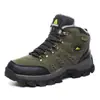 Tênis de Caminhada de Cano Alto Tamanho Grande Transfronteiriços, Tênis de Caminhada Impermeáveis para Exterior, Tênis para Escalada Esportiva, Calçados Masculinos para Venda por Atacado, Calçados Femininos, Calçados para Exterior