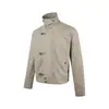 Chaqueta de moda y única con hebilla de avión vintage americano y cuello alto para hombre, abrigo de trabajo elegante retro americano para primavera y otoño
