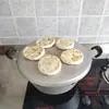Estufa para Hacer Shaobing, Estufa de Horneado Casera con Plancha, Estufa para Asar Camotes y Panes al Horno, Estufa de Gas Tradicional