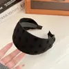 Acessórios de Cabelo Estilo Celebridade da Internet Estilo Largo Cinza Laço Grande Aro de Cabelo de Aba Larga Aro de Cabelo para Topo da Cabeça Feminino Cartão de Cabelo para Viagem