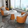Mesa y Sillas de Negociación de Gama Alta, Sofá de Oficina, Sofá para Sala de Espera de Hotel o Centro Comercial, Juego de Mesas de Café, Silla de Recepción