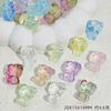Cientos de Accesorios de Vidrio Mezcla y Combina DIY Pulseras Hechas a Mano, Horquillas para el Cabello, Collares, Perforación de Agujero Recto, Fabricantes Mayoristas de Cuentas Espaciadoras