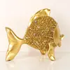 Adornos Modernos Sencillos de Pez Dorado Oficina Sala de Estar Gabinete de Vino Decoraciones para el Hogar Artesanías de Resina Regalo Venta al por Mayor