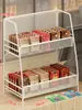 Estante de snacks para mostrador de supermercado, expositor de cigarrillos, pequeño estante de almacenamiento de escritorio para chicles en el mostrador de caja de tienda de conveniencia
