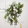Arreglo Floral Estilo Nuevo Flores de Seda para Decoración de Banquete de Compromiso Decoración Grande de Boda