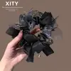 Elástico de Cabelo Moderno de Malha com Strass de Luxo, Novo Estilo Exquisito 2026 para Rabo de Cavalo Alto, Penteado Preso e Coque, Acessório de Cabelo de Alta Elasticidade