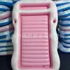 Stock Listo del Fabricante Flotador de Agua Inflable de PVC Transfronterizo, Cama Flotante Inflable Individual/Doble, Juguetes Inflables de Exterior para el Verano