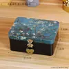 Caja de hierro con contraseña y cerradura, caja de almacenamiento para llaves, joyas, escritorio, cosméticos, teléfono móvil, almacenamiento para estudiantes, hogar, caja pequeña