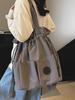 Mochila Leve de Grande Capacidade Bolsa de Viagem Curta Distância Feminina Mochila de Armazenamento Casual para Estudantes Versátil Bolsa de Mão Bolsa de Ombro