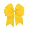 6 polegadas Rib Ribbon Fishtail Fita Dupla Laço Grampo de Cabelo Acessórios de Cabelo para Crianças Grampo de Cabelo 672