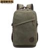 Cross-border coreano-estilo coreano lona mochila mochila masculina moda cor sólida grande capacidade casual multi-funcional saco de viagem